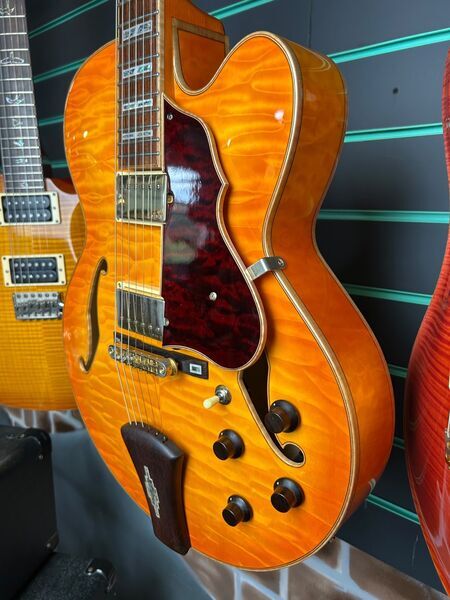 Ibanez AF125 Amber Burst 2010 Hollow Body Electric Guitar | Amber Burst, image 5 of 5