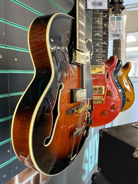Ibanez AFJ95 Vintage Sunburst 2012 Hollow Body Electric Guitar | Vintage Sunburst, image 3 of 5