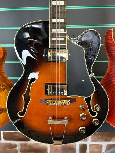 Ibanez AFJ95 Vintage Sunburst 2012 Hollow Body Electric Guitar | Vintage Sunburst, image 4 of 5