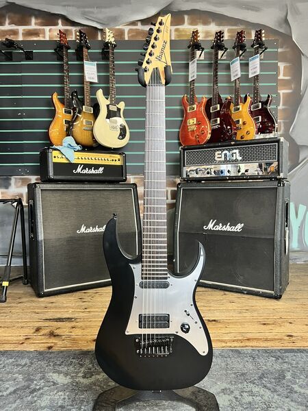 Ibanez APEX20 Black 2014 James 'Munky' Shaffer Korn Signature Electric Guitar | black, image 1 of 5