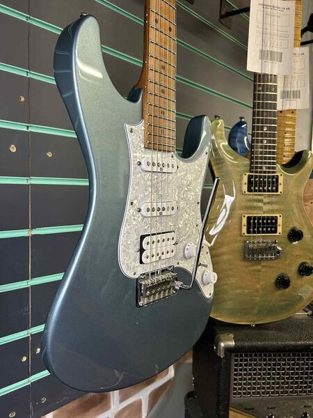 Ibanez AZ2204-ICM Ice Blue Metallic 2018 Electric Guitar | Blue Metallic, image 3 of 5
