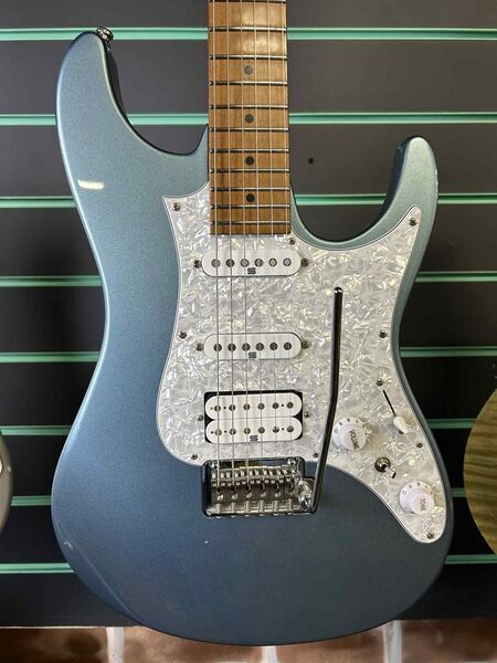 Ibanez AZ2204-ICM Ice Blue Metallic 2018 Electric Guitar | Blue Metallic, image 4 of 5