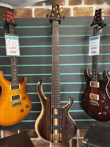Ibanez BTB1805 Natural Low Gloss 2017 5-String Electric Bass Guitar | Natural Gloss, image 2 of 5