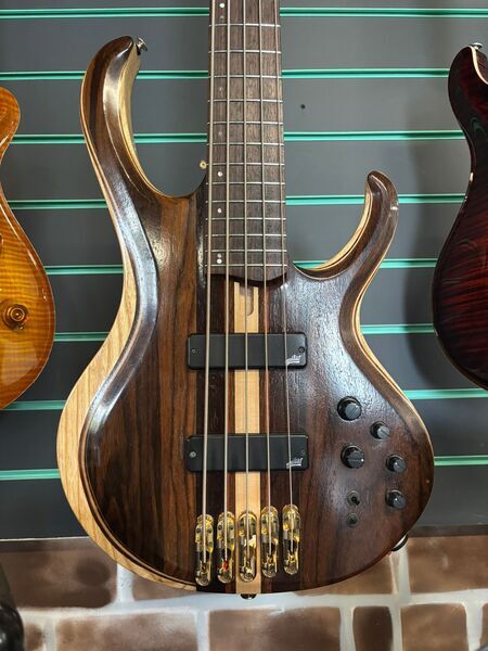 Ibanez BTB1805 Natural Low Gloss 2017 5-String Electric Bass Guitar | Natural Gloss, image 3 of 5