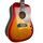 Ibanez Concord Akustik 684-12E 1974-1978 - Cherry Sunburst | Cherry Sunburst, thumbnail 1 of 4