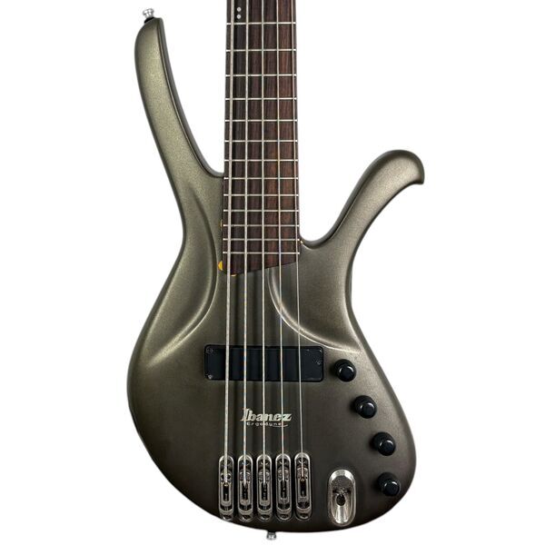 Ibanez Ergodyne EDA905 5-strunowy bas 2001 - Titan Silver | srebrny, image 1 of 5