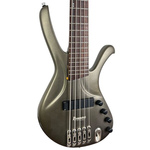 Ibanez Ergodyne EDA905 5-strunowy bas 2001 - Titan Silver | srebrny, image 2 of 5