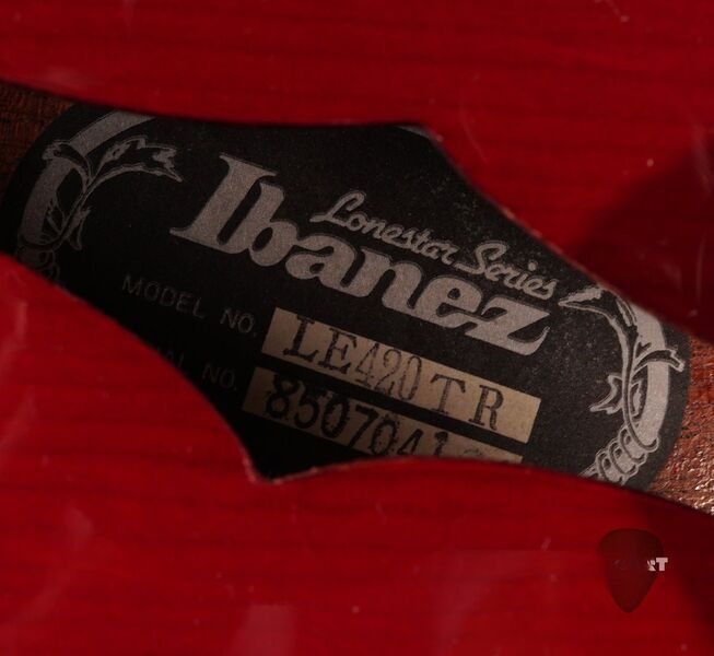 Ibanez LE420TR – Lonestar Series – Transparent Red –1985 | red, image 3 of 5