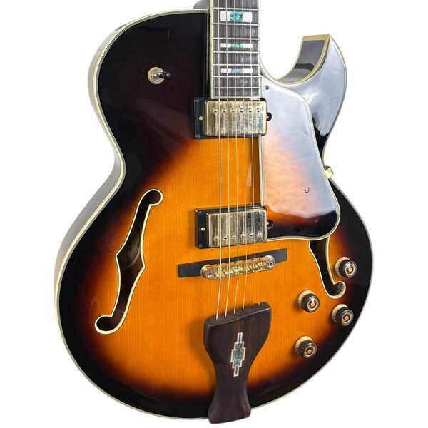 Ibanez LGB-30 George Benson Signature 2014 - Vintage Yellow Sunburst | vintage sunburst, image 2 of 5