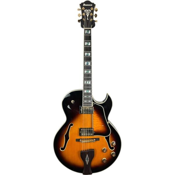 Ibanez LGB-30 George Benson Signature 2014 - Vintage Yellow Sunburst | vintage sunburst, image 3 of 5