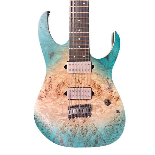 Ibanez RG1127PBFX Premium Electric Guitar | Caribbean Islet Flat, image 1 of 5