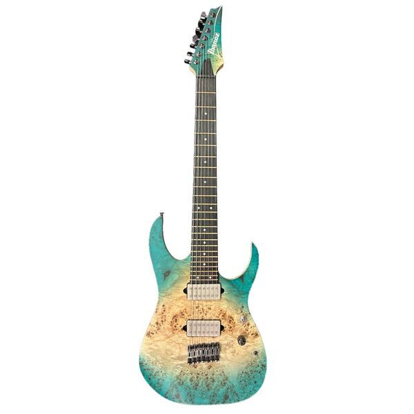 Ibanez RG1127PBFX Premium Electric Guitar | Caribbean Islet Flat, image 2 of 5