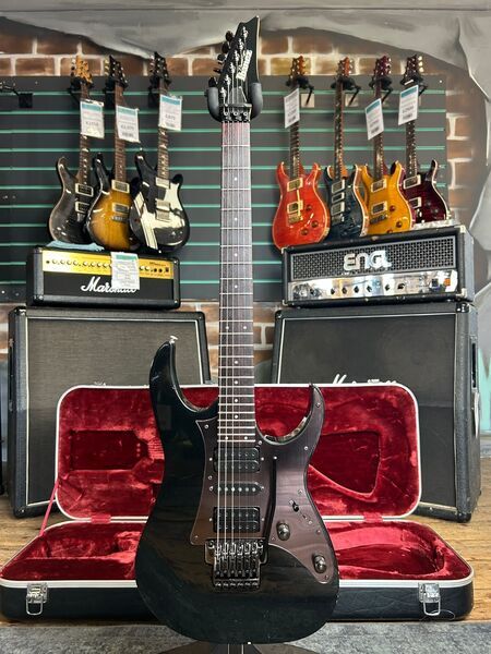 Ibanez RG2550E Galaxy Black 2005 Electric Guitar | black, image 1 of 5