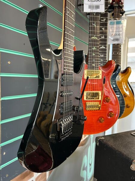 Ibanez RG2550E Galaxy Black 2005 Electric Guitar | black, image 3 of 5