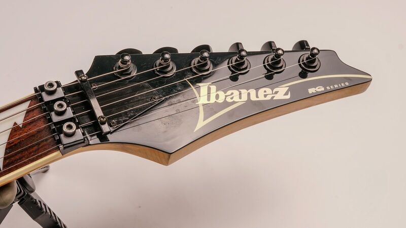 Ibanez RG370DX Crna 2008 - HSH - Edge III - Wizard II - Indonesia | Crna, image 5 of 5