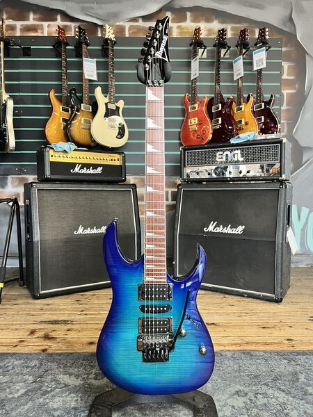 Ibanez RG370FMZ Sapphire Blue 2019 Electric Guitar | blue, image 1 of 5