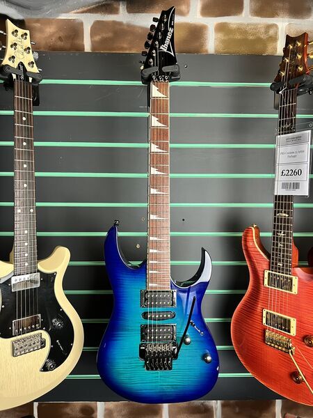 Ibanez RG370FMZ Sapphire Blue 2019 Electric Guitar | blue, image 2 of 5