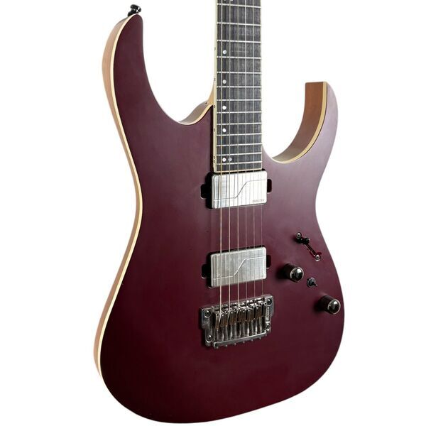 Ibanez RG5121 Prestige 2021 - Burgundy Metallic Flat | métallique, image 2 of 5