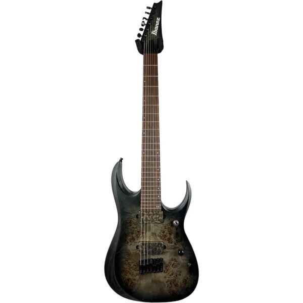 Ibanez RGD71ALPA 2021 - Charcoal Burst Black Stained Flat | burst black, image 3 of 5