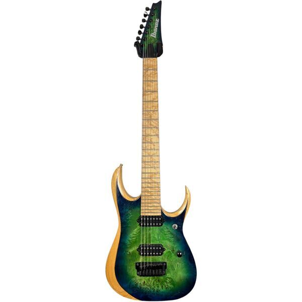 Ibanez RGDIX6MPB Iron Label 2018 - Surreal Blue Burst | blue burst, image 3 of 5
