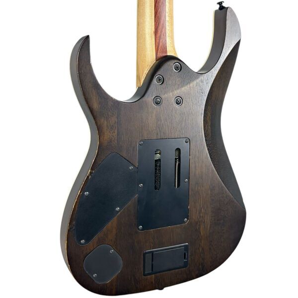 Ibanez RGIR27BE Iron Label 7-strunowa 2016 - ciemny brąz | ciemnobrązowy, image 5 of 5