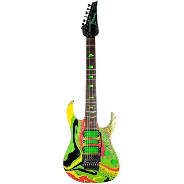 Ibanez Universe UV77MC Steve Vai Signature 1991 - Multicolor | original, image 3 of 5