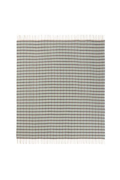 Ibiza Plaid Decke Baumwolle Nachhaltig | blau, image 2 of 4