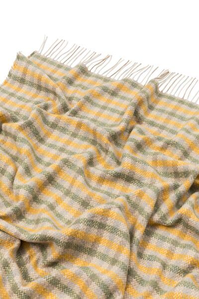 Ibiza plaid ceiling cotton sustainable | green, image 3 of 3