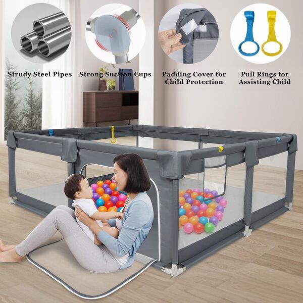 Ibvivic Laufstall | dark grey 2