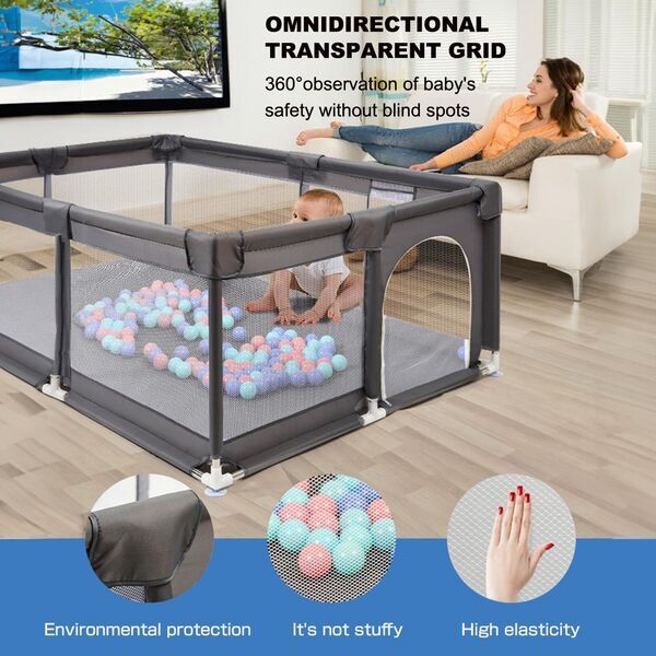 Ibvivic Laufstall | dark grey 3