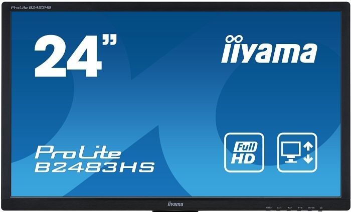 Iiyama ProLite B2483HS-B1 | 24" | bez stojaka | czarny 1
