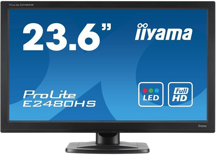 Iiyama ProLite E2480HS-B1 | 23.6" | nero