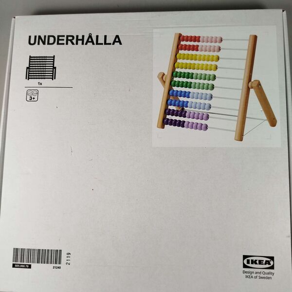 IKEA goki Bundle Montessori 21349 2x Abakus & Webrahmene | mehrfarbig, image 3 of 3