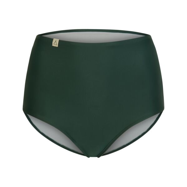 INASKA - High Waist Bikini Hose PURE | dunkelgrün | Größe L