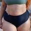 INASKA - High Waist Bikini Bottom PURE | black | size L thumbnail 4/5