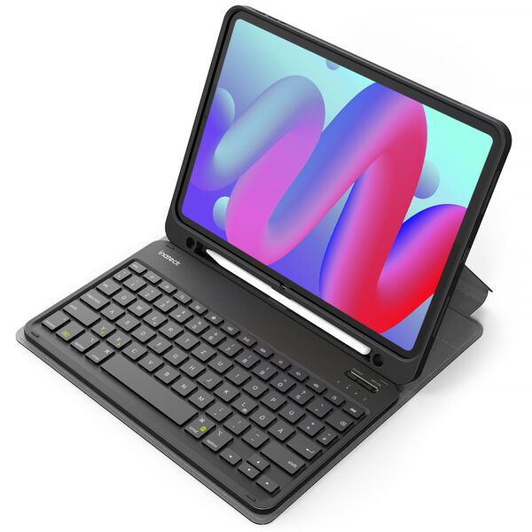 Inateck teclado Bluetooth destacável para iPad | iPad 11", iPad 10.9" | preto 1