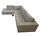 Indivi sofa left chaise longue Napoli-fabric 2250 silver gray | grey, thumbnail 3 of 4