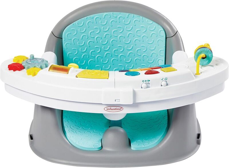 Infantino Music & Lights 3-in-1 Baby-Booster Entdeckungssitz | multicolored 1
