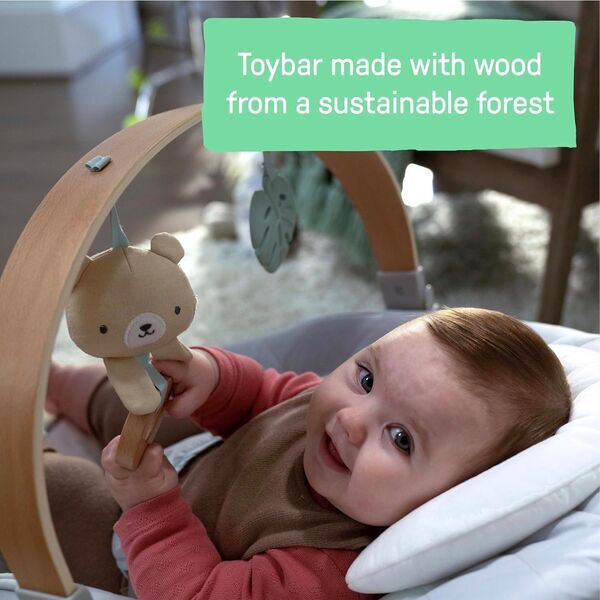 Ingenuity Cozy Spot Babywippe | grey 3