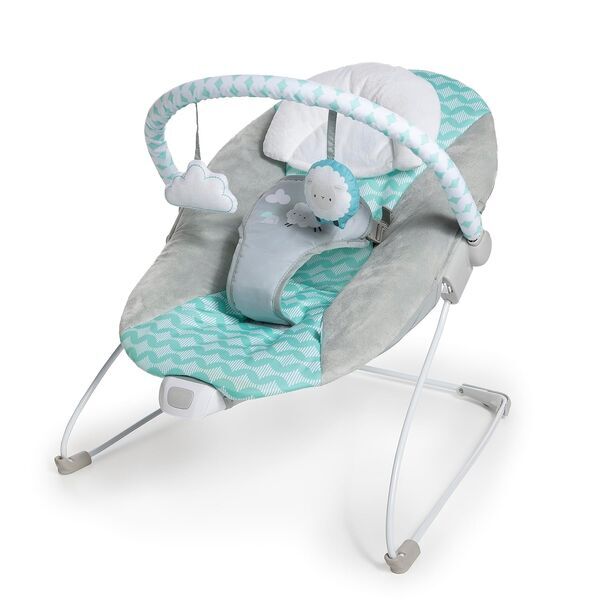 Ingenuity Goji Ity Bouncity Babywippe | blau/grau 1