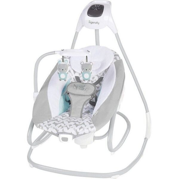 Ingenuity SimpleComfort Compact Soothing Swing | grau/weiß 1