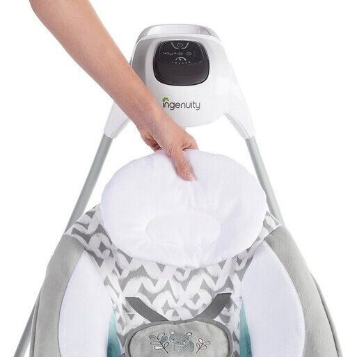 Ingenuity SimpleComfort Compact Soothing Swing | grau/weiß 4