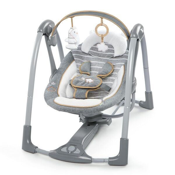 Ingenuity Swing Go Deluxe Babyschaukel | grey 1