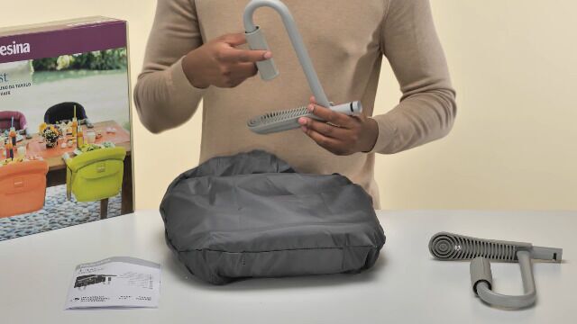 Inglesina Fast Tischsitz | grau | grey, image 2 of 2