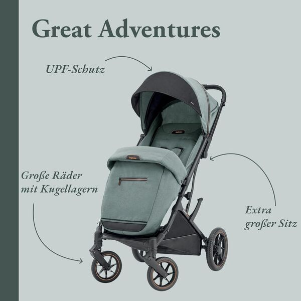 Inglesina Maior Kompakter and Leichter Buggy | green 2