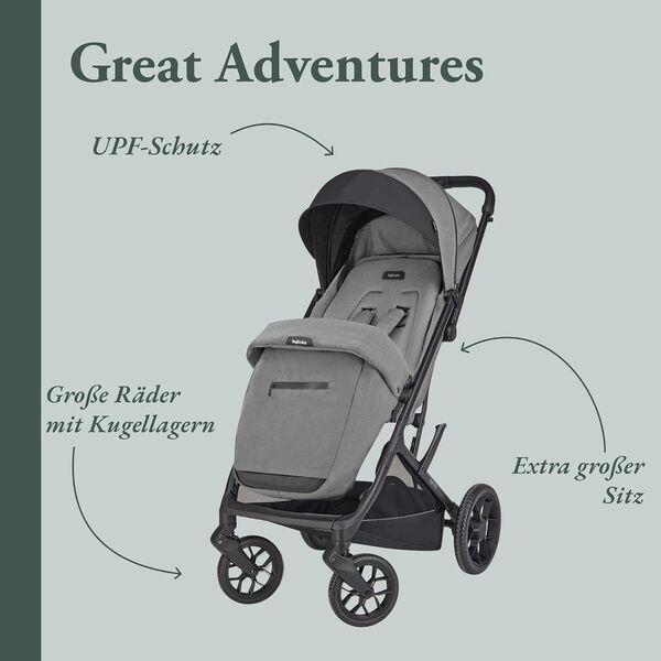 Inglesina Maior Pushchair | dark grey, image 2 of 3