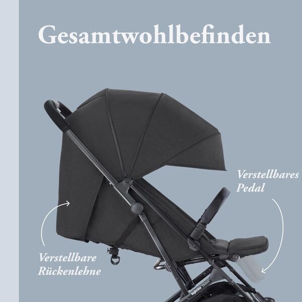Inglesina Sketch Kinderwagen | black 2