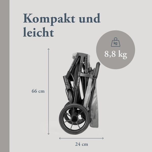 Inglesina Zenit Kinderwagen | grey 3