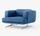 Inland AV21 armchair blue | blue, thumbnail 1 of 5