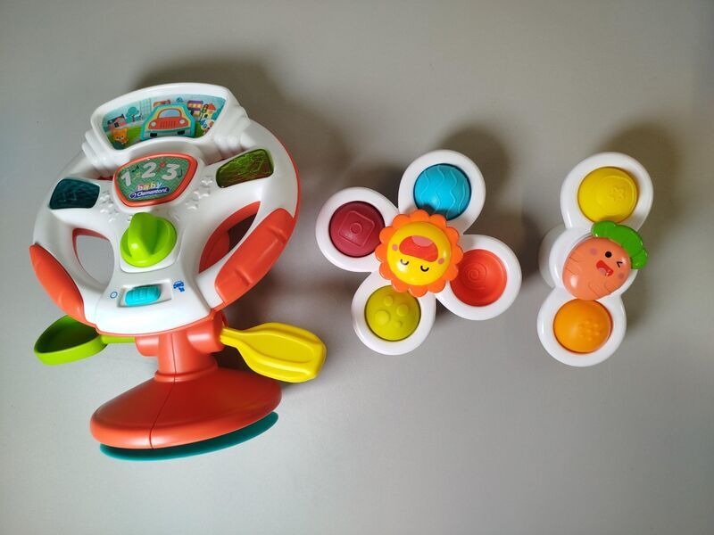 Interaktives Kleinkinder-Spielset - Lenkrad, Hubschrauber & mehr | mehrfarbig 2